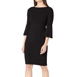 NWT - Calvin Klein Peplum Sheath Dress
